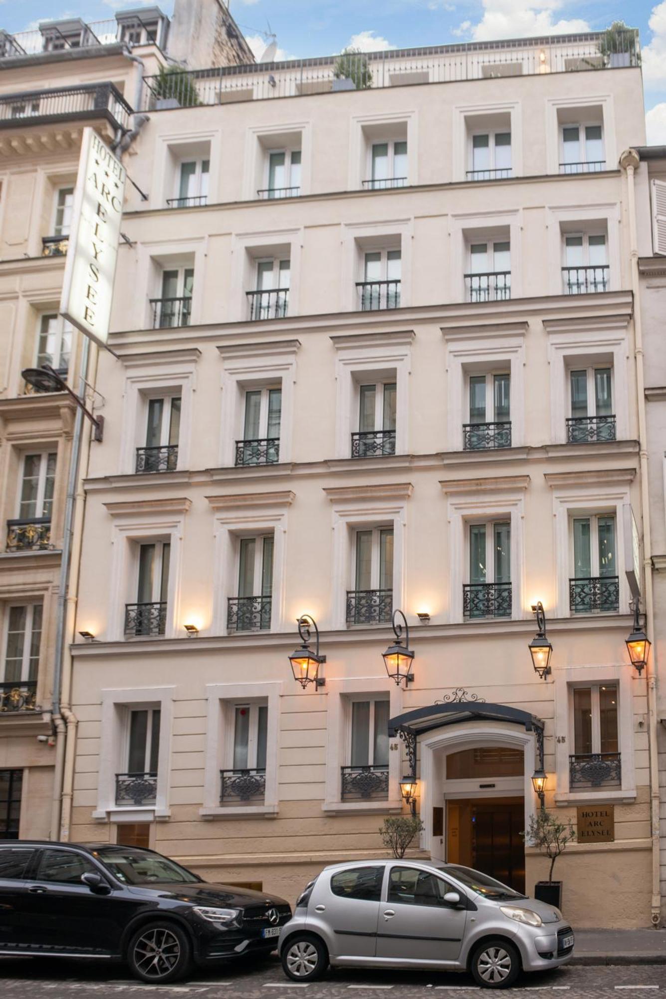 Arc Elysees Paris Exterior foto
